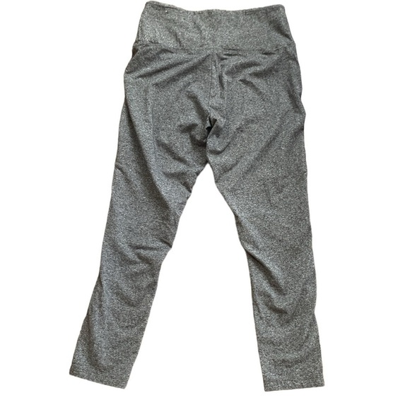 PINK‎ Victoria’s Secret Gray Mesh Ankle Workout Sport Leggings Size M - Picture 4 of 6